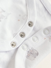 Grey Elephant Short Sleeve Baby Bodysuits 5 Pack - Image 10 of 13