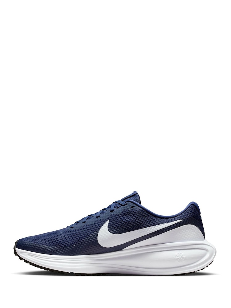 Nike Blue/White Revolution 8 Road Running Trainers - Image 2 of 11 Nike Blue/White Revolution 8 Road Running Trainers - Image 2 of 11