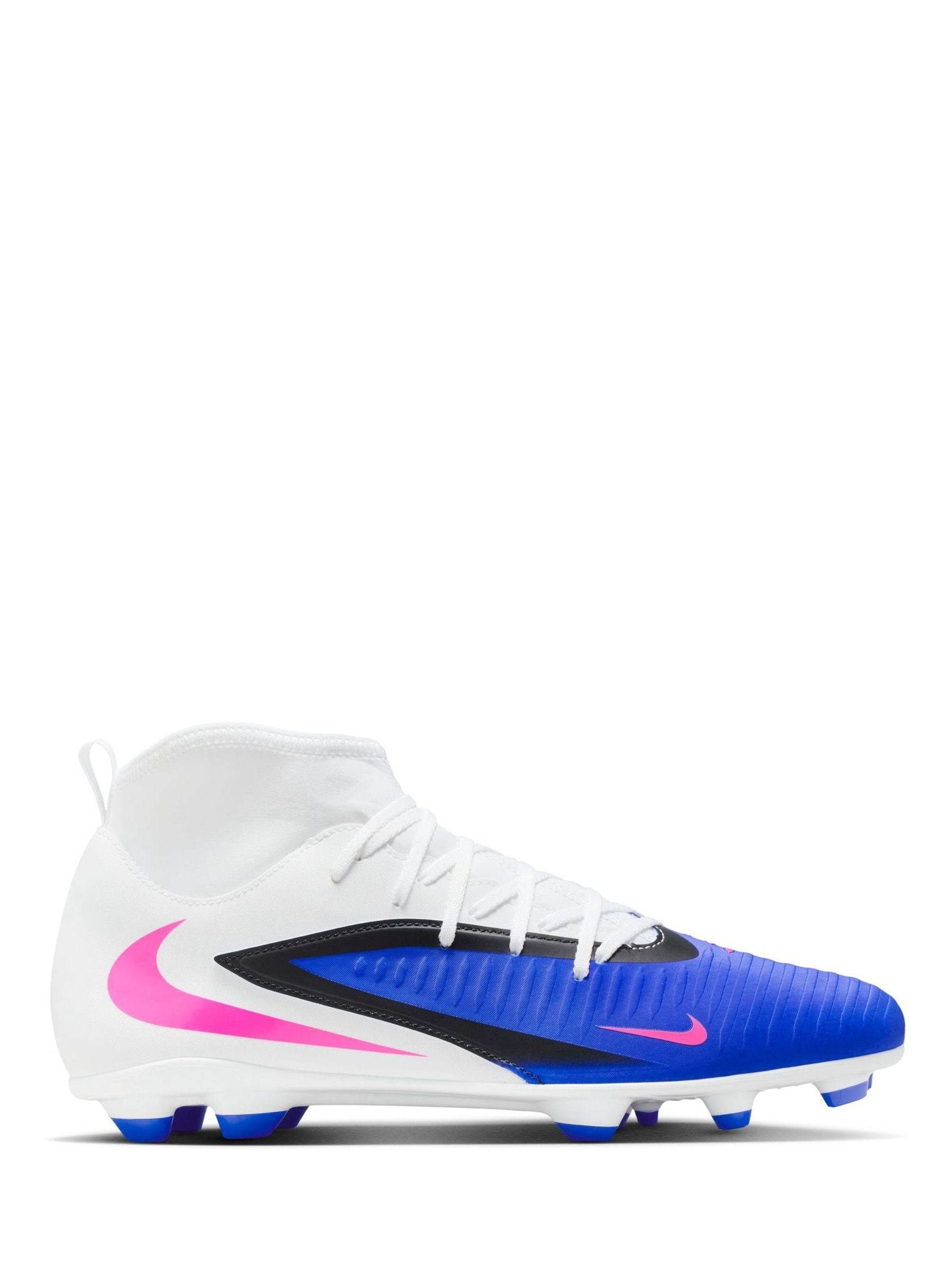nike blue and white soccer cleats