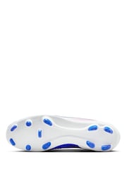 Nike Blue/White Phantom Multi Ground Football Boots - Image 5 of 10