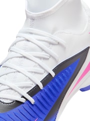 Nike Blue/White Phantom Multi Ground Football Boots - Image 9 of 10