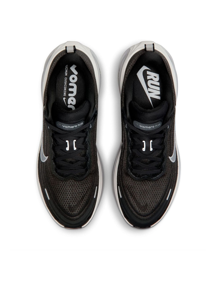 Grau/weiß - Nike Vomero Plus Laufschuhe - Bild 10 von 10
