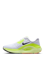 Nike Yellow/White Structure Plus Running Trainers - Image 5 of 11