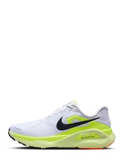 Nike Yellow/White Structure Plus Running Trainers - Image 7 of 11