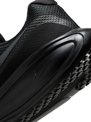 Nike Black Revolution 8 Extra Wide Road Running Trainers - Image 10 of 11