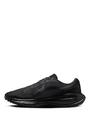Nike Black Revolution 8 Extra Wide Road Running Trainers - Image 2 of 11