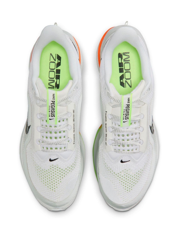 Nike Yellow/White Pegasus Premium Running Trainers - Image 12 of 12