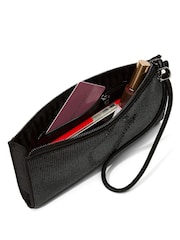 Victoria's Secret Black Diamanté Large Wristlet Pouch - Image 4 of 4