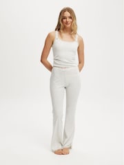 Cotton On Waffle Lace Pyjamas Top - Imagen 3 de 4