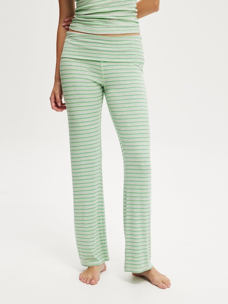 Cotton On Sleep Recovery Roll Waist Pyjama Trousers - Imagen 1 de 5