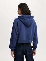 Cotton On Oversized Classic Fleece Zip Through Hoodie - Imagen 2 de 4