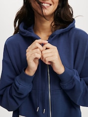 Cotton On Oversized Classic Fleece Zip Through Hoodie - Imagen 4 de 4