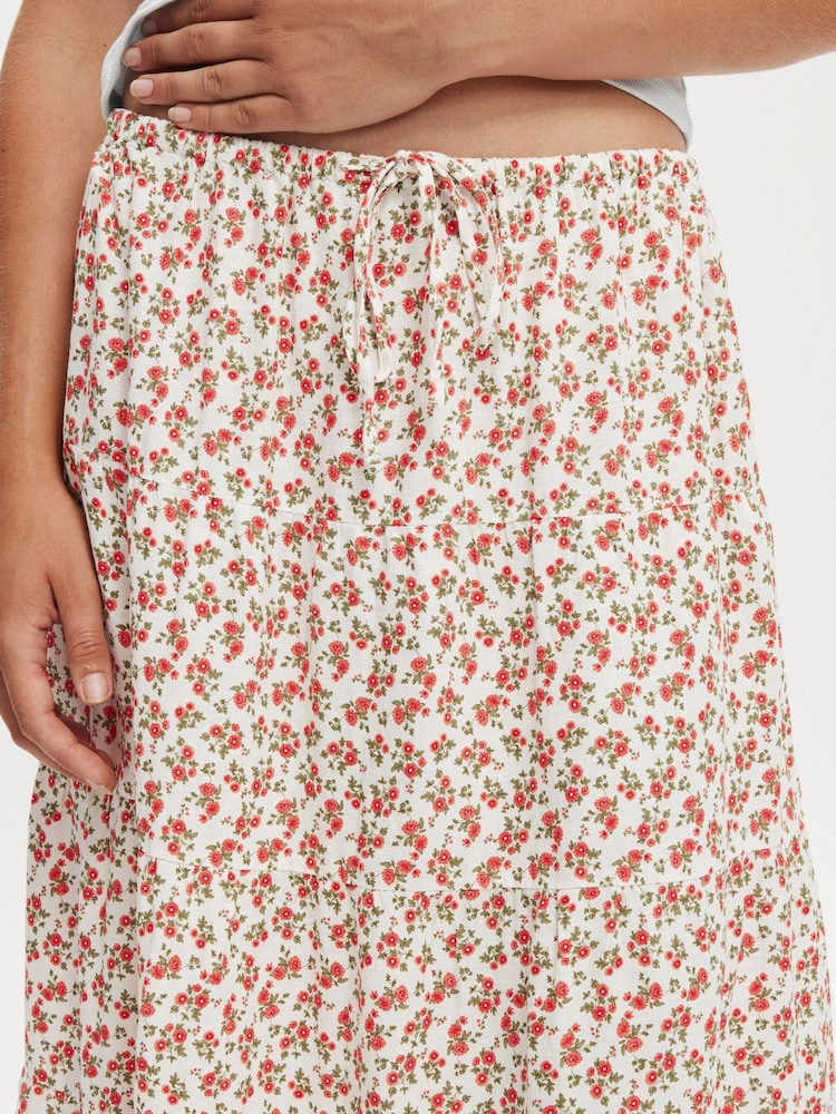 Rosa - Cotton On Haven Multi Tiered Maxi Skirt - Imagen 5 de 5