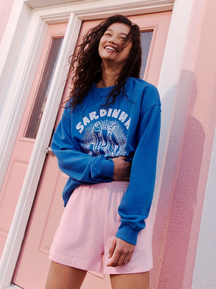 Cotton On Classic Graphic Print Crew Sweatshirt - Imagen 1 de 1