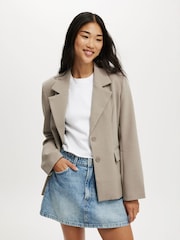 Natural - Cotton On Luis Blazer - Imagen 1 de 4