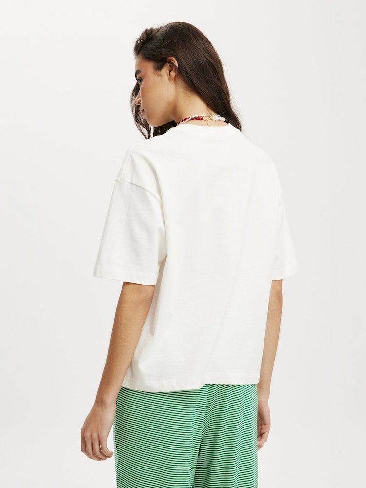 Blanco crudo - Cotton On Boxy Graphic Print T-Shirt - Imagen 2 de 4