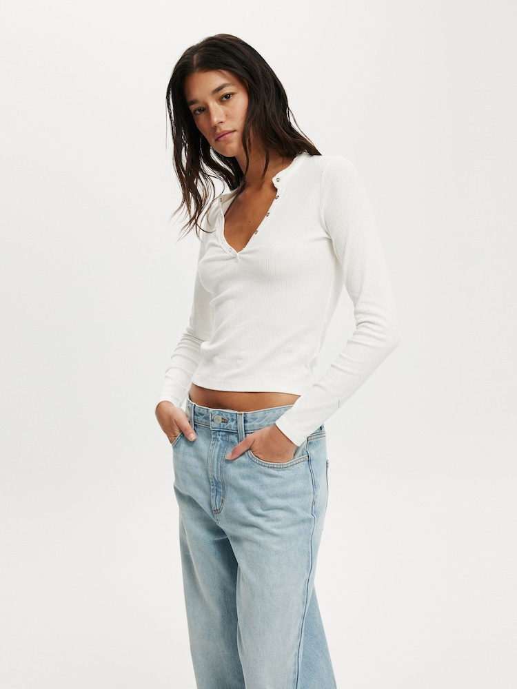 Cotton On Blue 91 Straight Jeans - Image 3 of 5 Cotton On Blue 91 Straight Jeans - Image 3 of 5