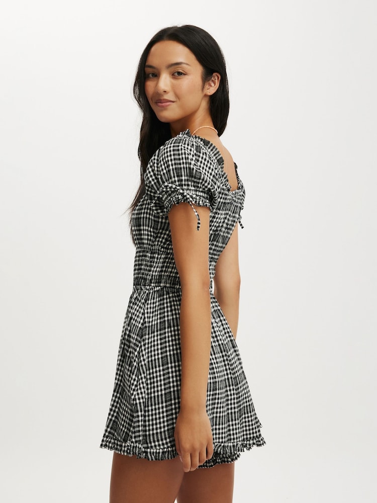 Negro - Cotton On Sadie Button Through Playsuit - Imagen 2 de 4
