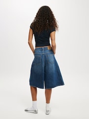 Azul - Cotton On Lyocell Wide Denim Jeans - Imagen 3 de 6