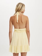 Amarillo - Cotton On Danielle Halter Summer Dress - Imagen 2 de 4