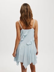 Cotton On Holly Ruffle Mini Dress - Imagen 2 de 4