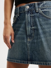 Azul - Cotton On Original Denim Mini Skirt - Imagen 6 de 6