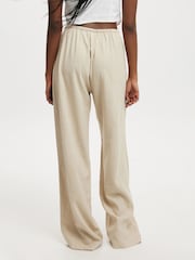 Natural - Cotton On Haven Wide Leg Trousers - Imagen 2 de 5