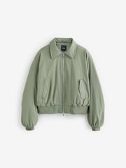Cotton On Green Toby Bomber Jacket - Image 5 of 5