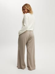 Cotton On Natural Luis Pull On Trousers - Image 4 of 5