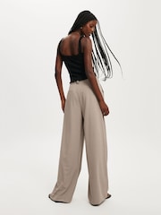 Cotton On Natural Izzy Pleated Trousers - Image 2 of 5