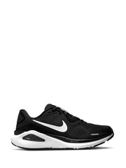 Nike Black Grey Structure 26 Road Running Trainers - Image 1 of 11