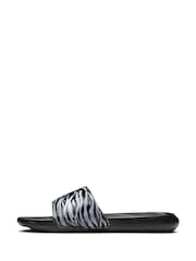 Nike Black Victori One Print Slides - Image 1 of 6