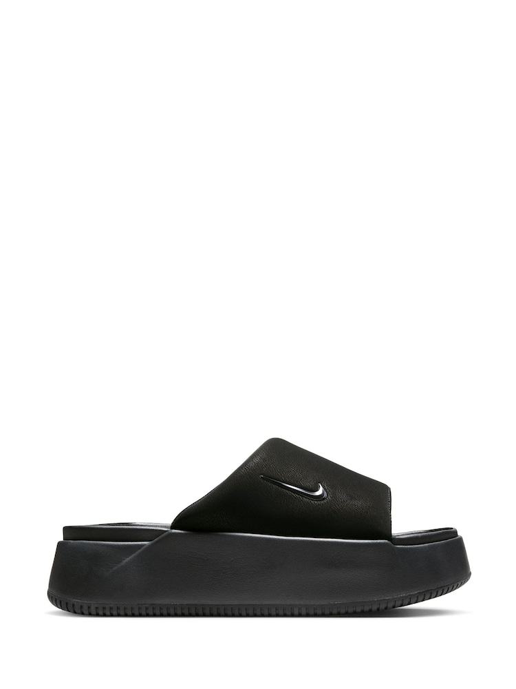 Nike Black Calm Elevation Slides - Image 1 of 9