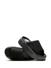 Nike Black Calm Elevation Slides - Image 6 of 9