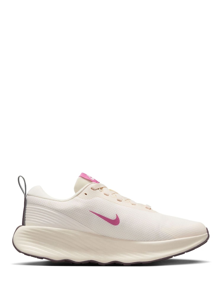 Nike White Pink Promina Walking Trainers - Image 1 of 11