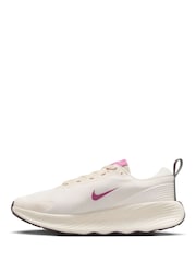Nike White Pink Promina Walking Trainers - Image 2 of 11