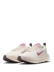 Nike White Pink Promina Walking Trainers - Image 5 of 11
