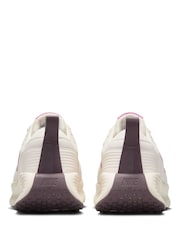 Nike White Pink Promina Walking Trainers - Image 6 of 11