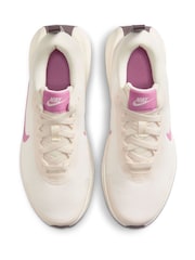 Nike White Pink Promina Walking Trainers - Image 7 of 11