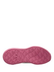 Nike Grey Pink Bella 7 Workout Trainers - Image 2 of 3