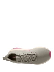 Nike Grey Pink Bella 7 Workout Trainers - Image 3 of 3