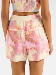 Forever New Miley Tailored Shorts with A Touch Of Linen - Imagen 3 de 5
