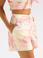 Forever New Miley Tailored Shorts with A Touch Of Linen - Imagen 4 de 5