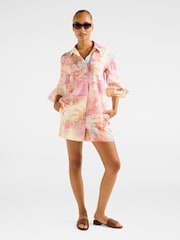 Forever New Miley Tailored Shorts with A Touch Of Linen - Imagen 5 de 5