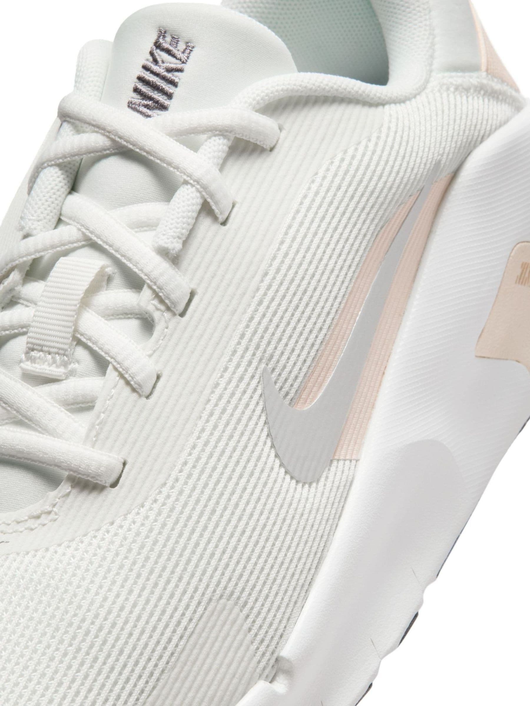 nike training flex trainers in white