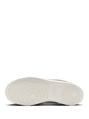 Nike Neutral Brown Court Vision Low Trainers - Image 7 of 10