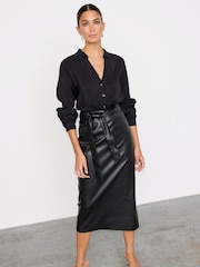 Never Fully Dressed Black Vegan Jaspre Skirt - Image 1 of 6