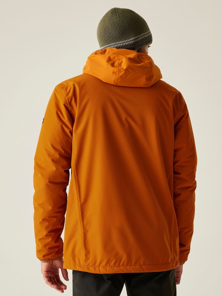 Regatta Orange Caspen Waterproof Jacket - Image 2 of 9 Regatta Orange Caspen Waterproof Jacket - Image 2 of 9