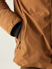 Regatta Brown Eamont Heavyweight Waterproof Jacket - Image 5 of 9