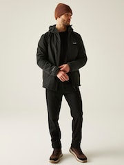 Regatta Black Caspen Waterproof Jacket - Image 3 of 9